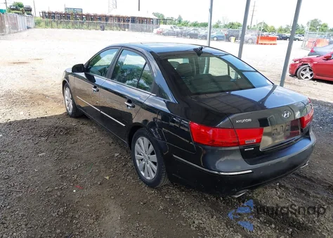 2009 Hyundai Sonata Limited V6 from USA, damaged, VIN 5NPEU46F59H450627